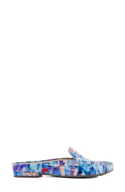 Marc Joseph New York Amsterdam Mule In Twilight-art Croco