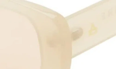 Aire Ceres 51mm Rectangular Sunglasses In Linen/hazel Tint