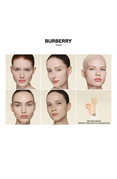 Burberry Beyond Wear Perfecting Matte Foundation In 20 Fair Neutral