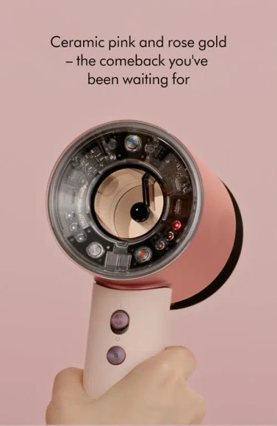 Dyson Supersonic Nural Hair Dryer In Ceramic Pink