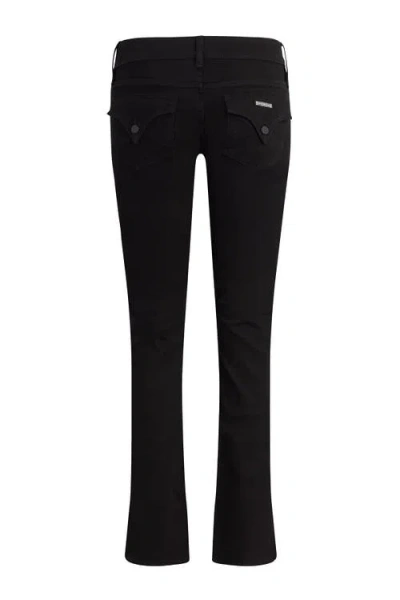 Hudson Jeans Beth Mid Rise Bootcut In Black