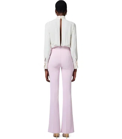 Elisabetta Franchi Viscose Jumsuit With Removable Trouser In Pink