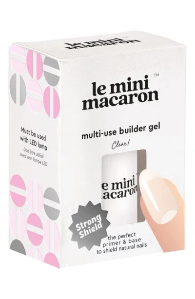 Le Mini Macaron Multi-use Builder Gel In Clear