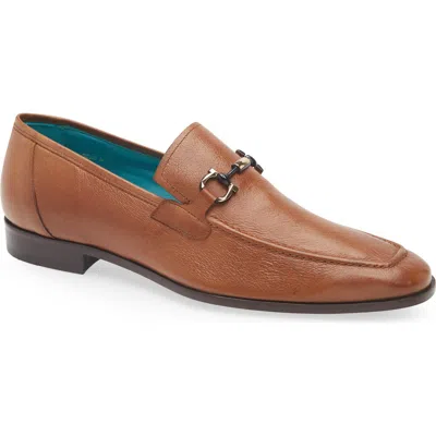 Mezlan Rios Bit Ornament Leather Loafer In Cognac