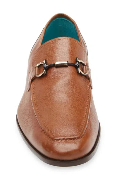 Mezlan Rios Bit Ornament Leather Loafer In Cognac
