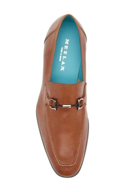 Mezlan Rios Bit Ornament Leather Loafer In Cognac