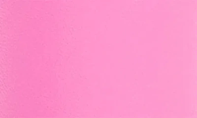 Marc Jacobs The Lipstick Case Charm Pink Keychain With Pendants And Logoed Lipstick Holder In Leather And Brass  In Pink