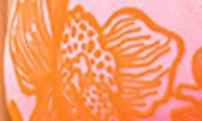 Pq Swim Embroidered Triangle String Bikini Top In Capri