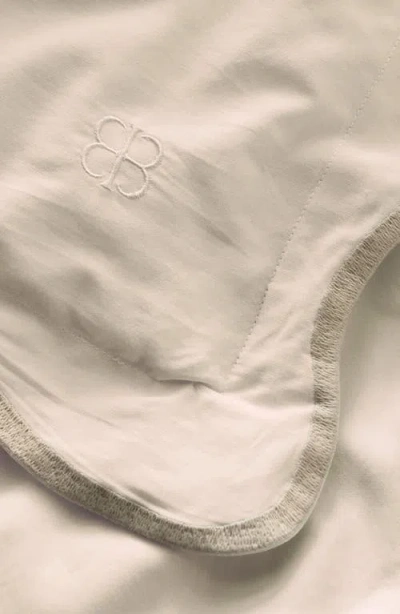 Boll & Branch Signature Curved Edge Duvet Cover & Shams Set In Cream/sand