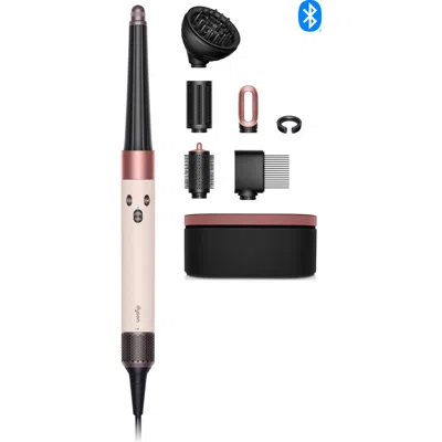 Dyson Airwrap I. D. Multi-styler And Dryer Curly+coily Ceramic Pink/rose Gold In Black