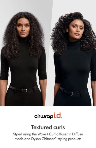 Dyson Airwrap I. D. Multi-styler And Dryer Curly+coily Ceramic Pink/rose Gold In Black