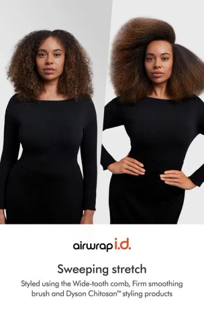 Dyson Airwrap I. D. Multi-styler And Dryer Curly+coily Ceramic Pink/rose Gold In Black