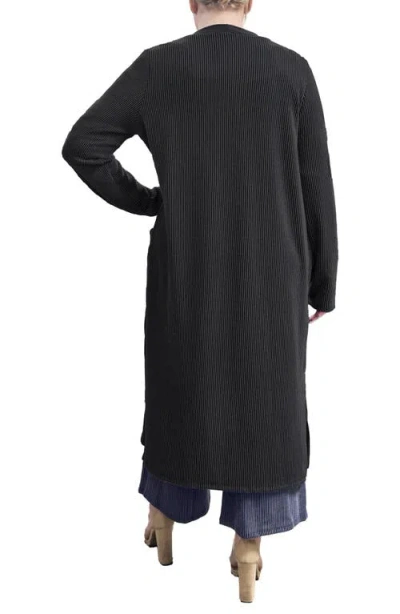 Standards & Practices Side Slit Duster In Black