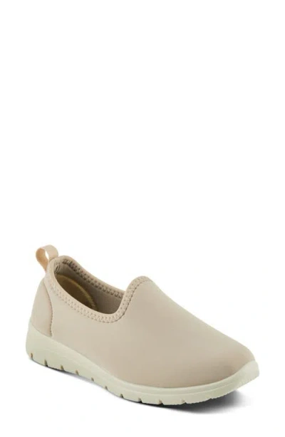 Flexus By Spring Step Anisia Slip-on Sneaker In Beige