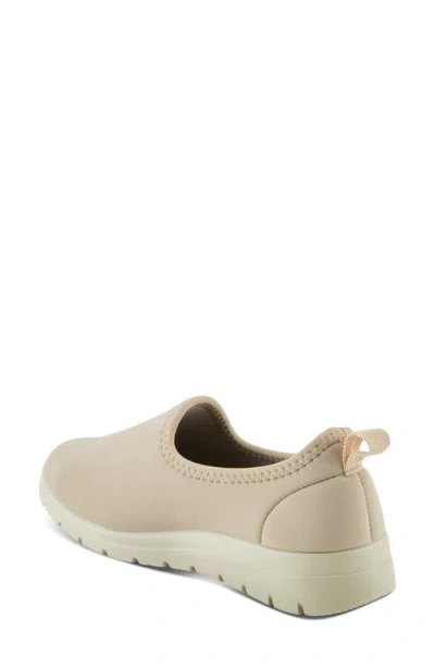 Flexus By Spring Step Anisia Slip-on Sneaker In Beige