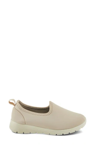 Flexus By Spring Step Anisia Slip-on Sneaker In Beige