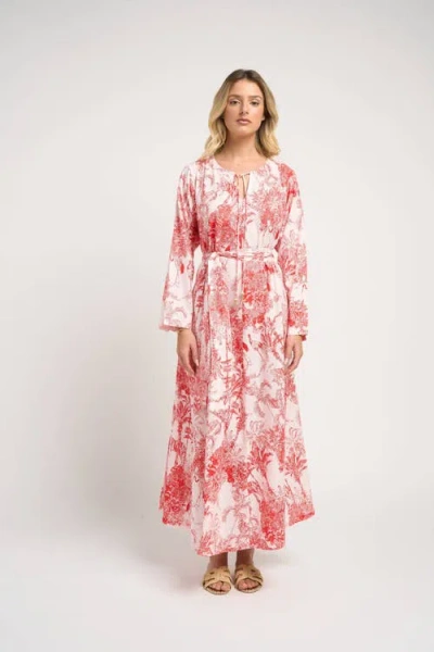 Guadalupe Design Monica Tunic In Red