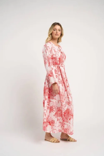 Guadalupe Design Monica Tunic In Red