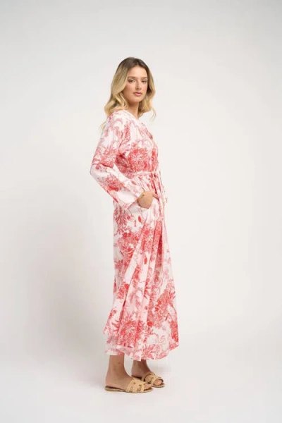 Guadalupe Design Monica Tunic In Red