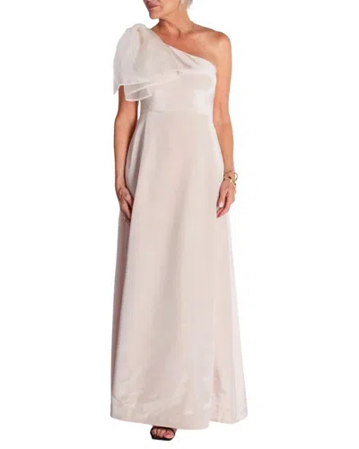 Camilyn Beth Vivienne Gown In Platinum Pink Bengaline In Multi