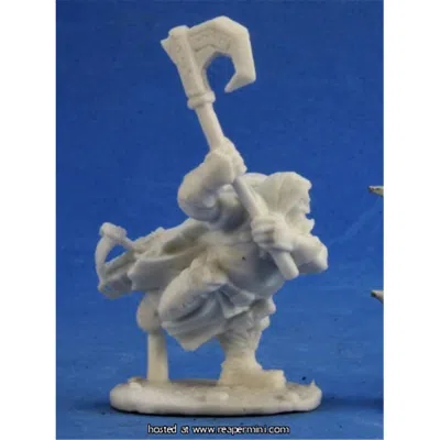 Reaper Miniatures 25mm Scale Harsk Iconic Dwarf Ranger, Todd Harris - Pathfinder Bones