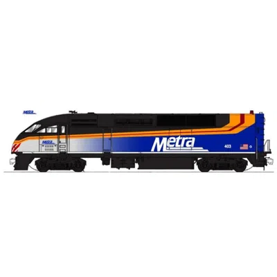 Kato N Scale Mp36ph Chicago Metra Diesel Locomotive No.424 Model Train