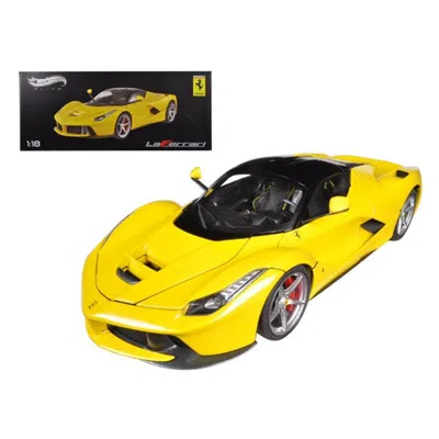 Hotwheels Hot Wheels Ferrari Laferrari F70 Hybrid Elite Edition Yellow 1-18 Diecast Car Model