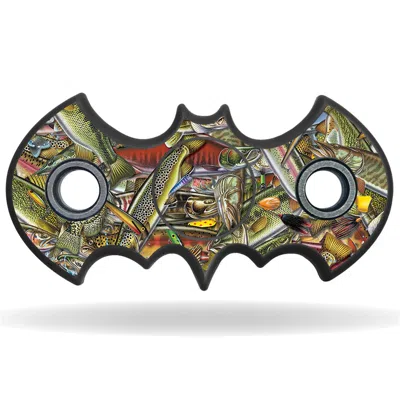 MIGHTYSKINS SKIN FOR FIDGET HAND TRI-SPINNER - FISH PUZZLE 
