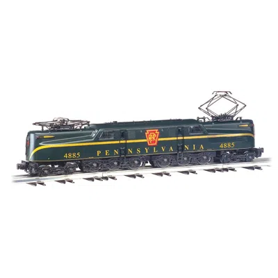 Bachmann O Scale Gg-1 Pennsylvania No.4885 - Green Single Stripe