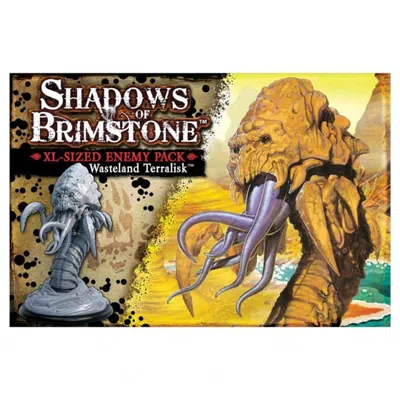 Flying Frog Productions Shadows Of Brimstone Wasteland Terralisk Extra Large Game Enemy Pack