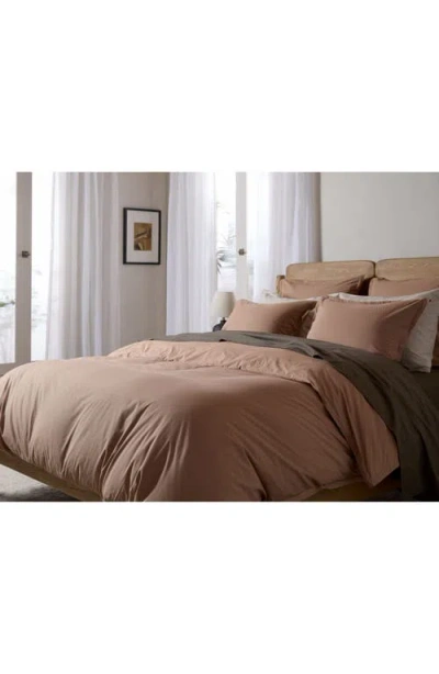 Parachute Percale Sham Set In Adobe