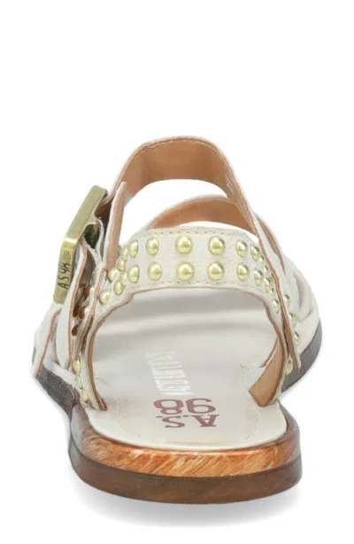 As98 A.s.98 Glenny Strappy Sandal In Silk