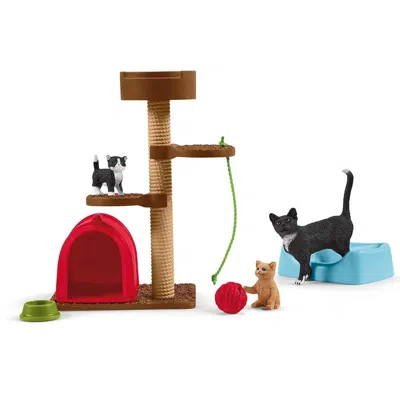 Schleich North America Schleich Farm World Playtime For Cute Cats