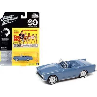 Johnny Lightning 1-64 Scale 1962 Sunbeam Alpine Convertible Lake Blue James Bond 007 Dr Movie Pop Culture Series 3 Di