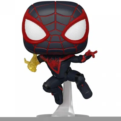 Spider-man Miles Morales Classic Suit Marvel Games Funko Pop Vinyl Figure