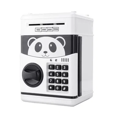 Azimport Az Import Electronic Password Cartoon Panda Piggy Coin Bank