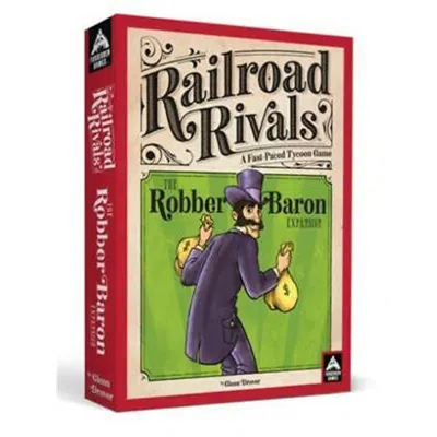 Forbidden Games Robber Baron Expansion Railroad Rivals Board Game