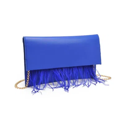 Moda Luxe Everlee Clutch In Electric Blue In Blue