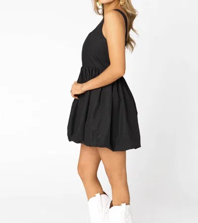 Buddylove Heidi Mini Dress In Black In Black