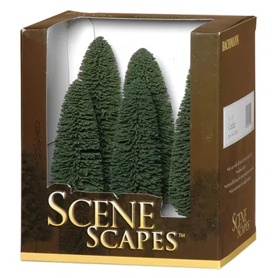 Bachmann 5-6 In. Cedar Trees - 6