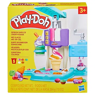 Hasbro Play-doh Rainbow Swirl Ice Cream Playset Toy