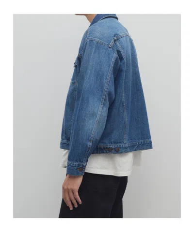 The Row Seb Denim Jacket In Blue