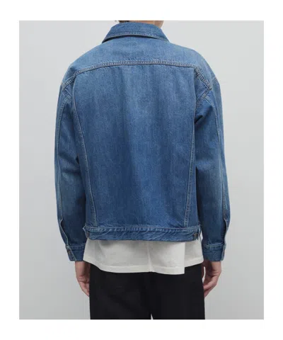 The Row Seb Denim Jacket In Blue