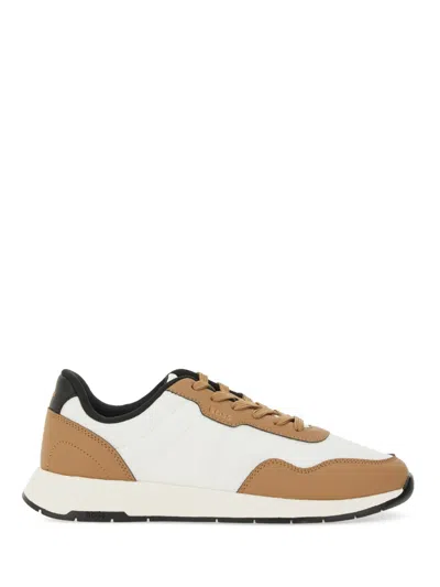 Hugo Boss Boss "titanium" Sneaker In White