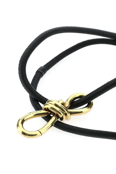 Bottega Veneta Double Wrap Belt In Multicolor