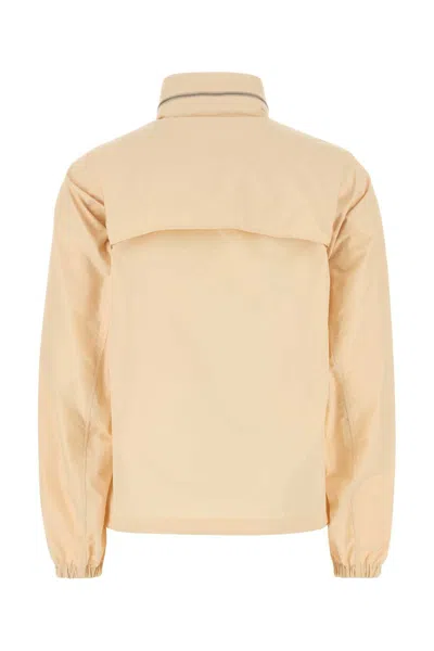 Burberry Skin Pink Nylon Blend Windbreaker In Pink