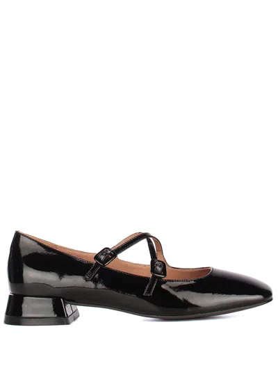 Bibi Lou Cardiff Pump 35 Pumps In Black Patent Leather In Marrone