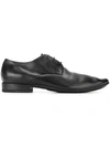 MARSÈLL distressed derby shoes,RUBBER100%