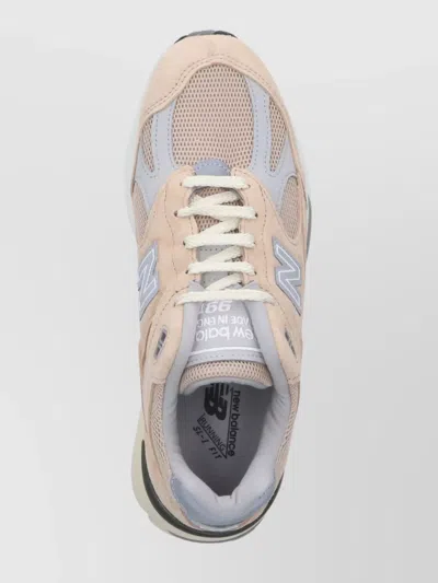 New Balance Low Top Sneakers With Mesh Panels And Rubber Outsole