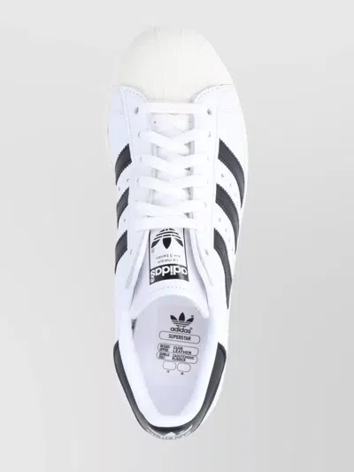 Adidas Originals Superstar In White & Core Black
